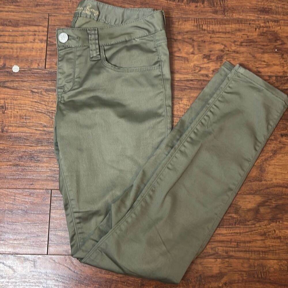 American Rag Green Skinny Pant size 7